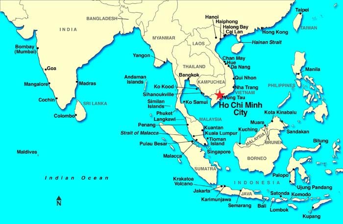 saigon world map