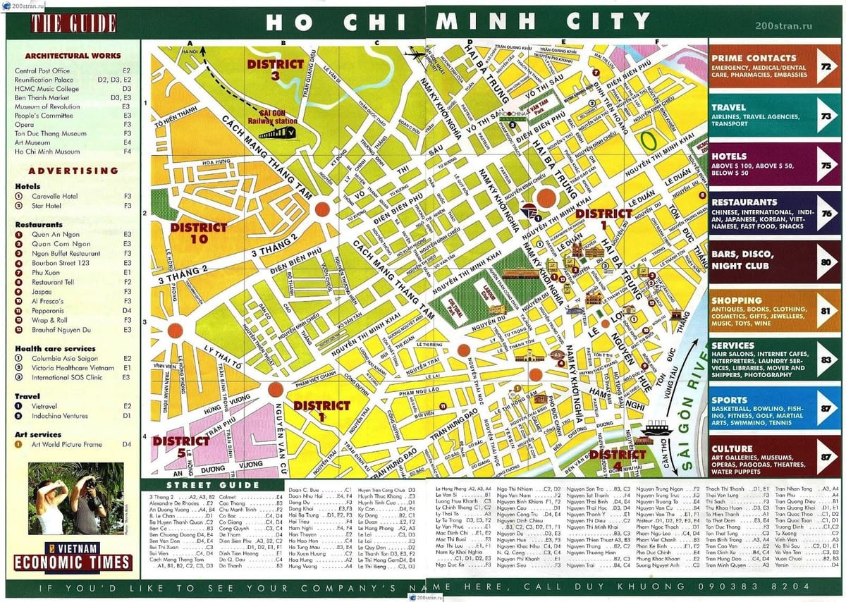 map of ho chi minh vietnam